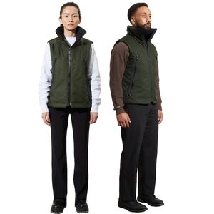 Bedi Unisex Montcalm Vest XS High Collar Waterproof Puffer Hiking Outdoor Pocket